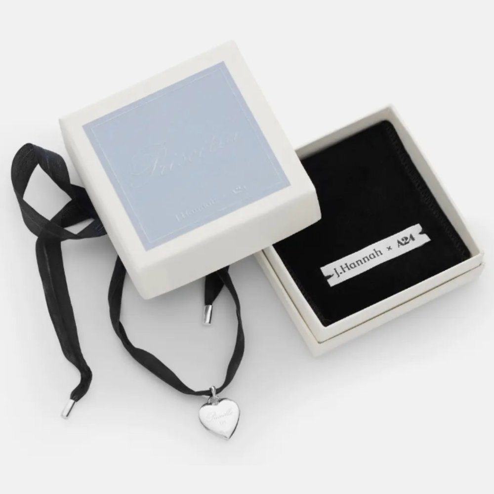 **iso*** Priscilla x J. Hannah Silver Heart Locket